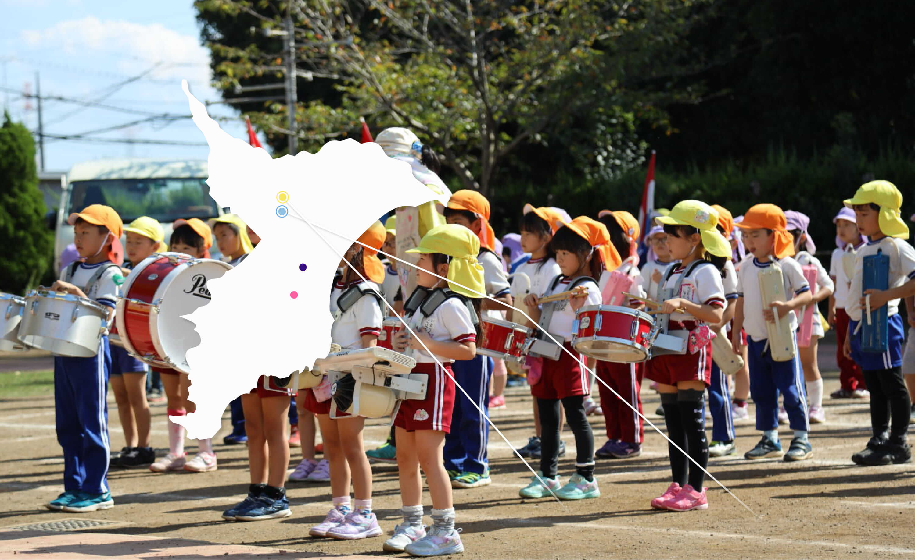 千代田幼稚園の集合写真